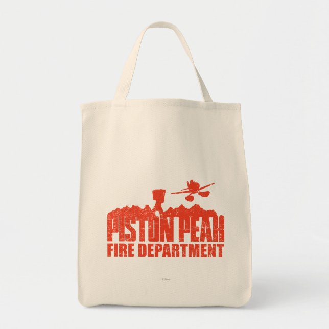 Piston Peak Fire Department Tote Bag (Front)