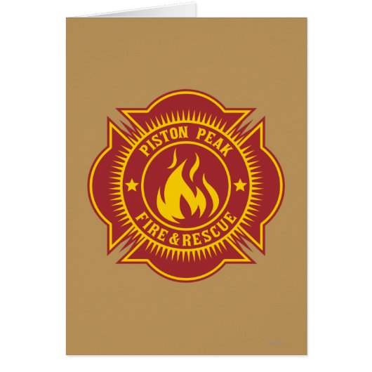 Piston Peak Fire & Rescue Badge Cards (Front)