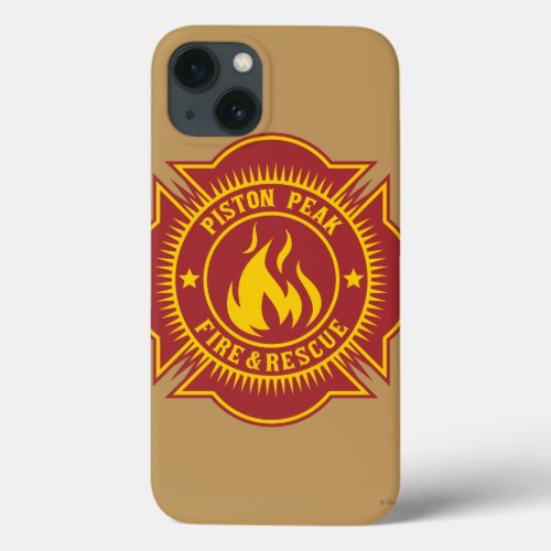 Piston Peak Fire  Rescue Badge iPhone 13 Case