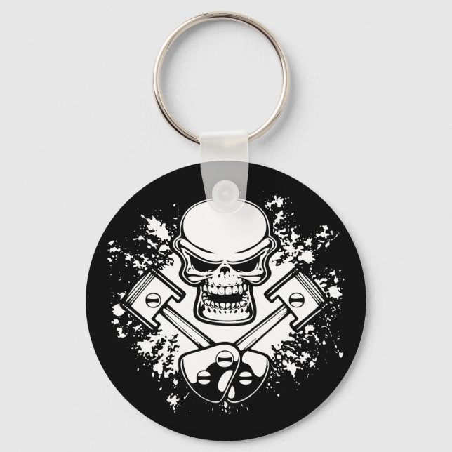 Piston Pistoff 1 Keychain (Front)