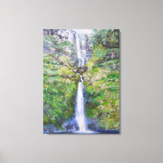 Pistyll Rhaeadr Waterfall, Wales Canvas Print