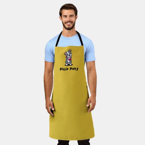 Pit bull All_Over Print Apron