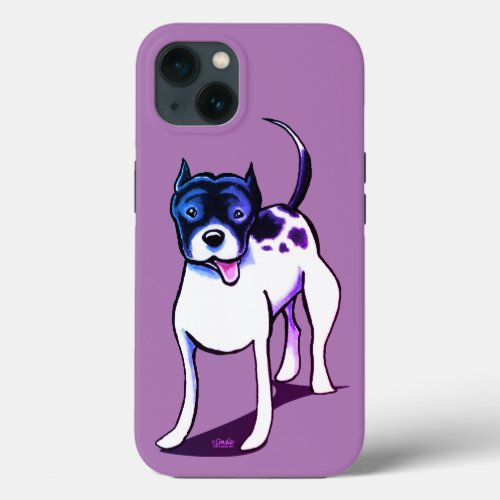 Pit Bull APBT Purple iPhone 13 Case