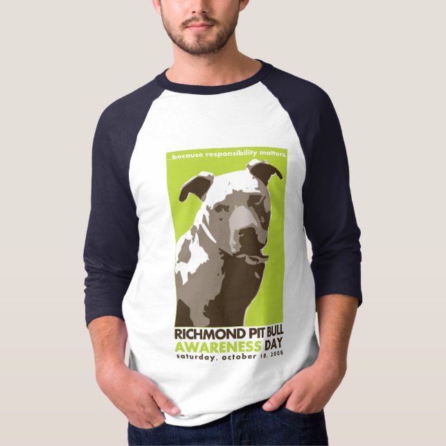pit bull awareness day shirt (Front)