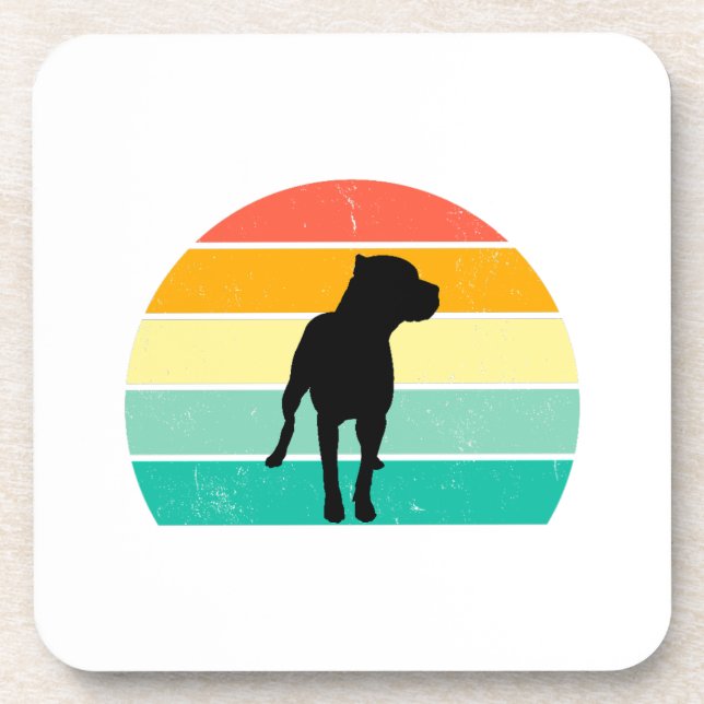 Pit Bull   Beverage Coaster (Front)
