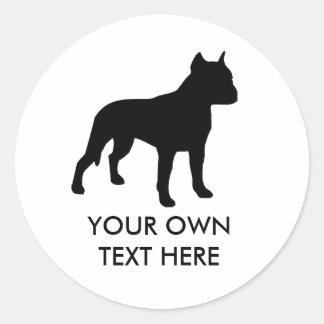 Pit Bull Classic Round Sticker