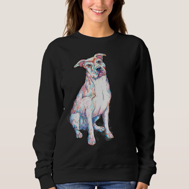 Pit Bull Colored Sweatshirt (Front)