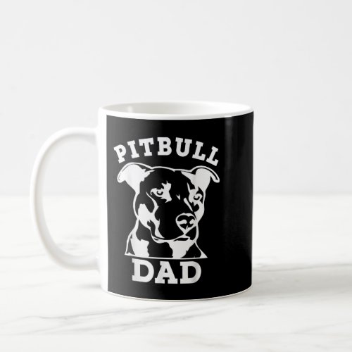 Pit Bull Dad T_Shirt pitbull tee shirt pitbull o Coffee Mug