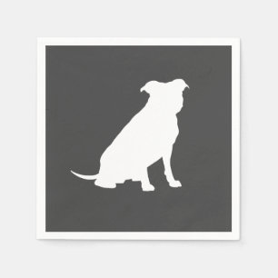 Pit Bull Dog Baby Pitbull Shower Gender Neutral Napkins