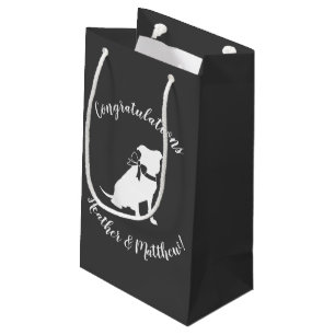Pit Bull Dog Baby Pitbull Shower Gender Neutral Small Gift Bag