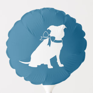 Pit Bull Dog Baby Shower Balloon