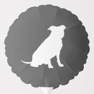 Pit Bull Dog Baby Shower Gender Neutral Balloon