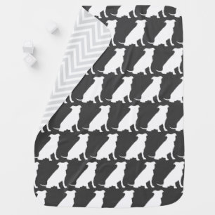 Pit Bull Dog Baby Shower Gender Neutral Pitbull Baby Blanket