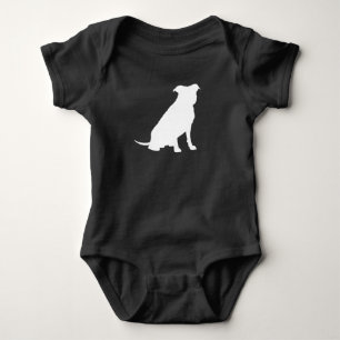 Pit Bull Dog Baby Shower Gender Neutral Pitbull Baby Bodysuit