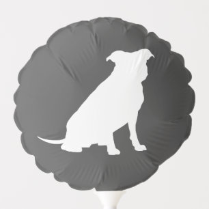 Pit Bull Dog Baby Shower Gender Neutral Pitbull Balloon