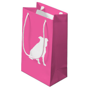 Pit Bull Dog Baby Shower Pink Girl Pitbull Small Gift Bag