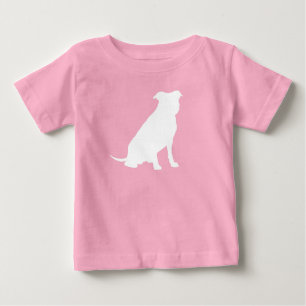 Pit Bull Dog Baby Shower Pink Girl Pitbull T-Shirt