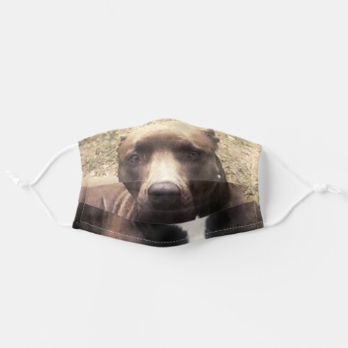 Pit Bull Dog Custom Pet Photo Adult Cloth Face Mask