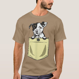 Pit Bull Dog In The Pocket Puppy Pitbull T-Shirt