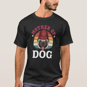 Pit Bull Dog Love Mother Cool  Dog Owner Mom T-Shirt