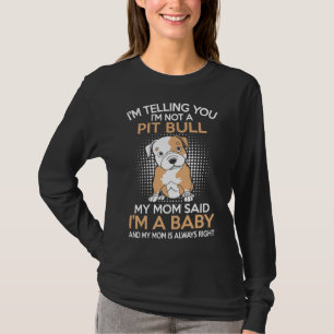 Pit Bull Dog Lovers Mother Day T-Shirt
