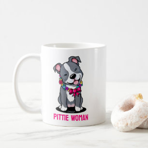Pit Bull Dog Mom Coffee Mug