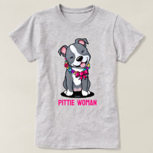 Pit Bull Dog Mom  T-Shirt