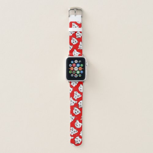 Pit Bull Dog Pattern Apple Watch Band