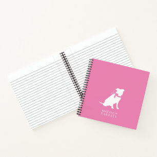 Pit Bull Dog Puppy Pitbull Notebook