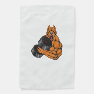 Pit Bull Gym Fitness - Weightlifting Deadlift Body Garden Flag