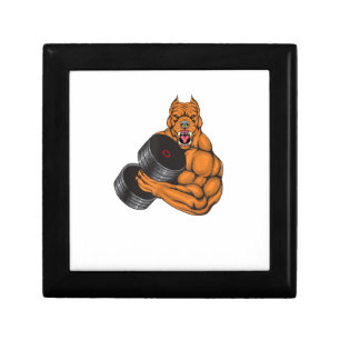 Pit Bull Gym Fitness - Weightlifting Deadlift Body Gift Box