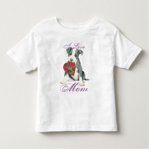 Pit Bull Heart Mom Toddler T-shirt