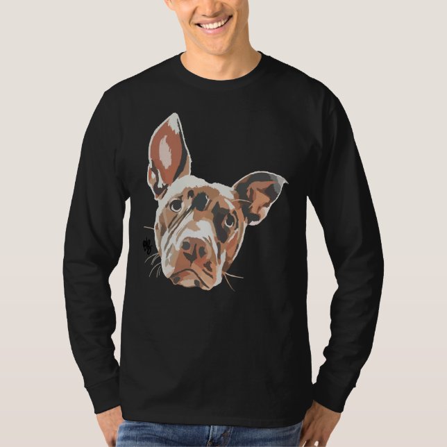 Pit Bull Lab Mix Dog T-Shirt (Front)