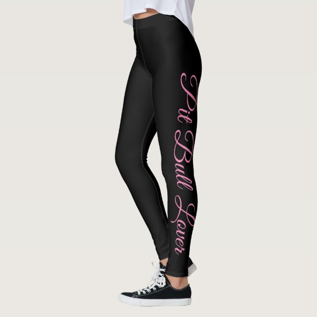 Pit Bull Lover Leggings (Left)