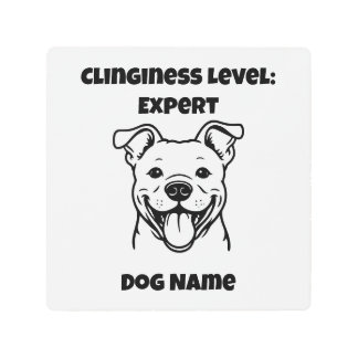 Pit Bull Metal Wall Art - Customizable