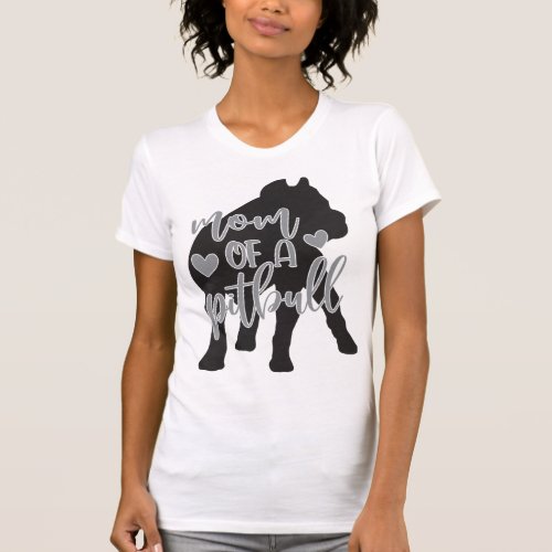 Pit Bull Mom Classic T_Shirt