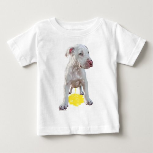 Pit Bull Puppy Piddles OOPS Shirt