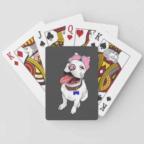 Pit Bull Puppy Playing Cards Deck