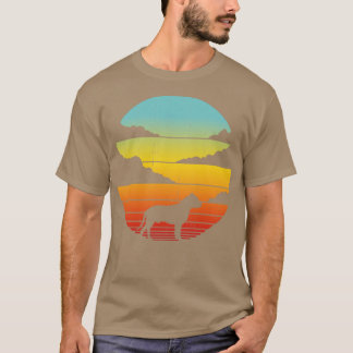 Pit Bull Retro Vintage 60s 70s Sunset for Men Wome T-Shirt