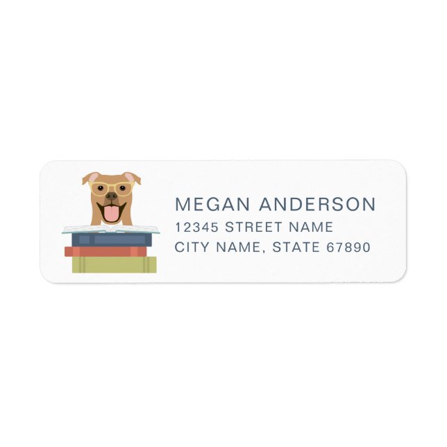 Pit Bull Return Address Labels (Front)