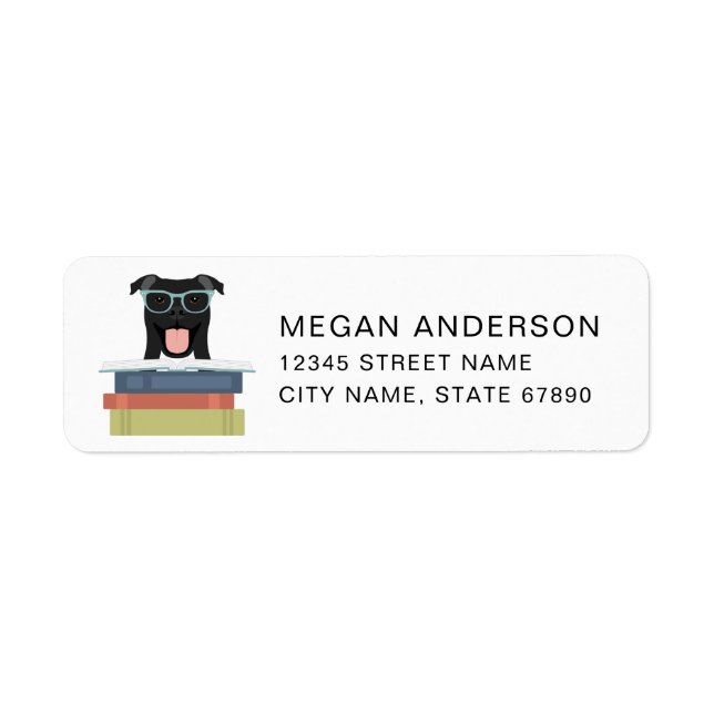Pit Bull Return Address Labels (Front)