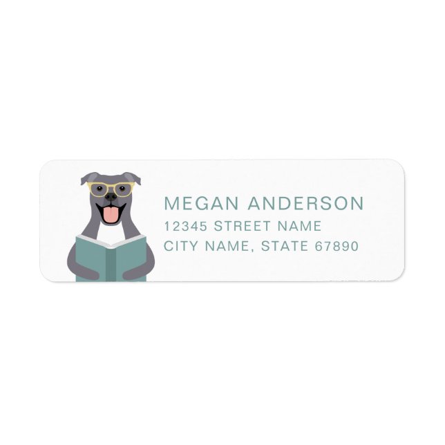 Pit Bull Return Address Labels (Front)
