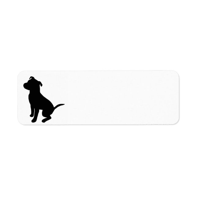 Pit Bull Return Address Labels (Front)