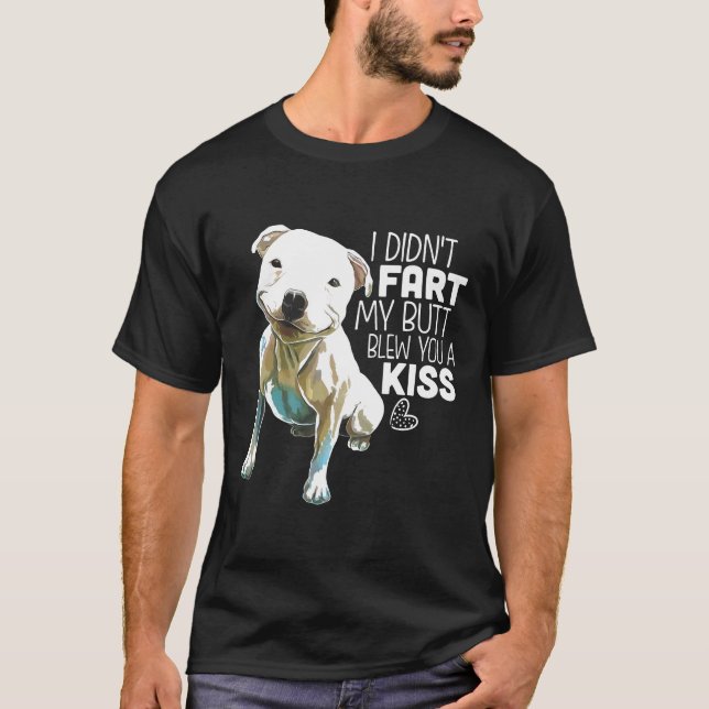 Pit Bull Shirt Funny Dog Lover Gift (Front)