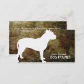 Pit Bull Staffy Pet Realated Business Card (Front/Back)