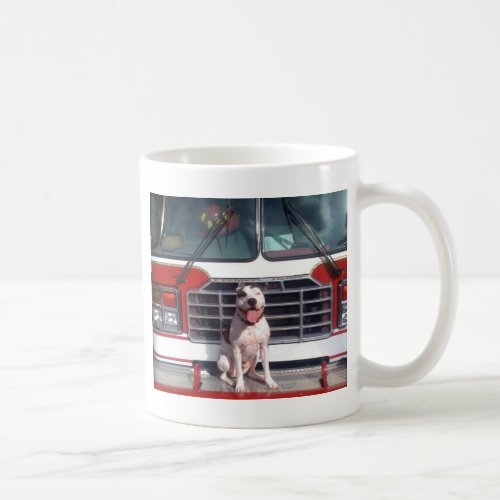 Pit Bull T_Bone Fire House Dog Coffee Mug