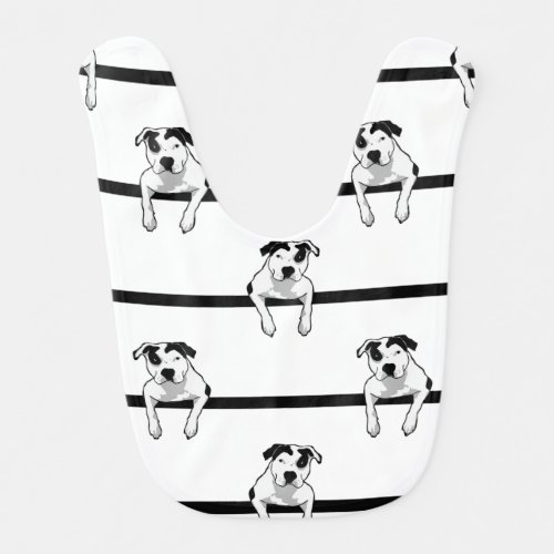 Pit Bull T_Bone Graphic Bib