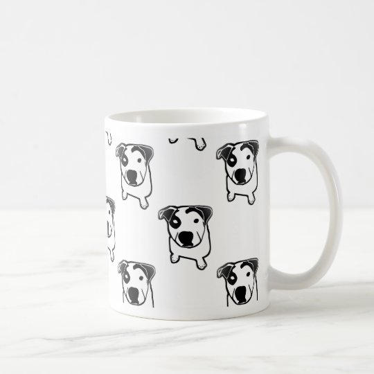Pit Bull T Bone Graphic Coffee Mug Zazzle Pit Bull T Bone Graphic Coffee Mug