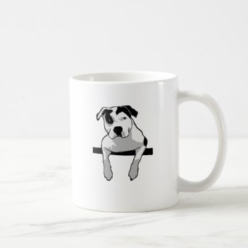 Pit Bull T-bone Graphic Coffee Mug by ButThePitBull at Zazzle