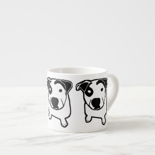 Pit Bull T-Bone Graphic Espresso Cup